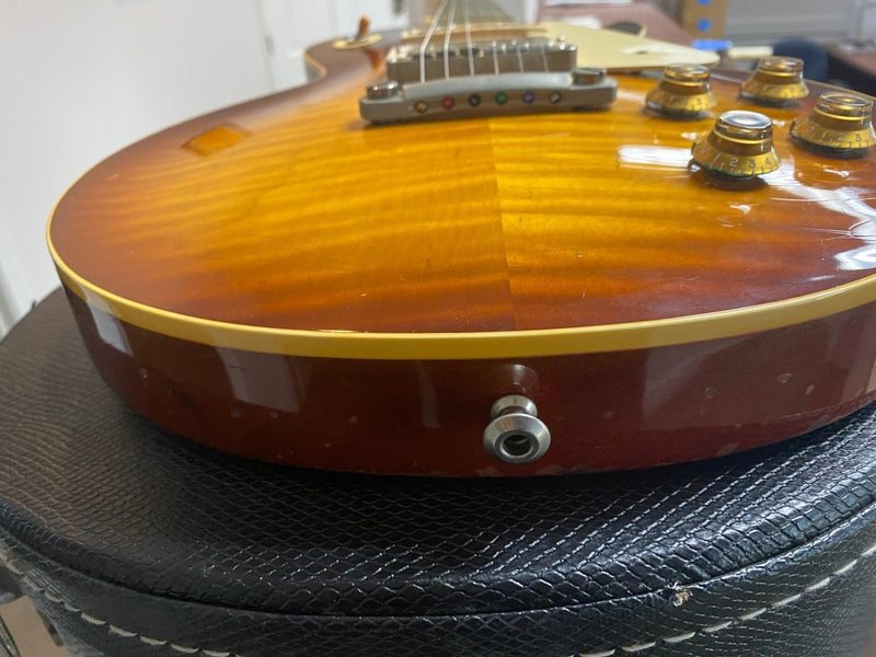 SOLD - Gibson Les Paul Conversion 1955 LP Special to 1959 Burst - Brian Monty - Mahar's Vintage Guitars