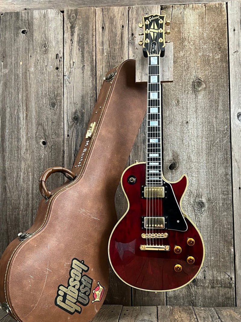 SOLD - Gibson Les Paul Custom 1974 - Mahar's Vintage Guitars