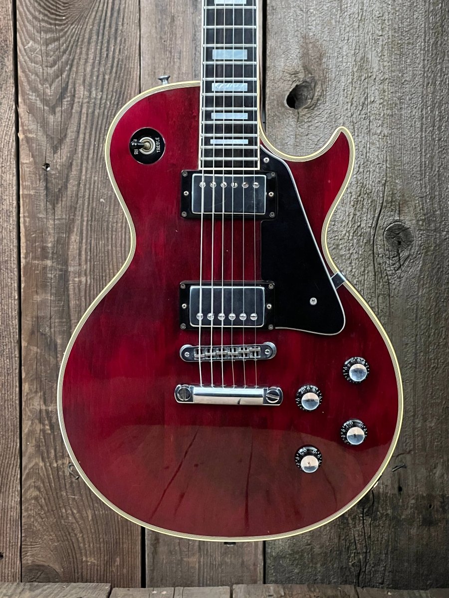 SOLD - Gibson Les Paul Custom 1974 - Mahar's Vintage Guitars