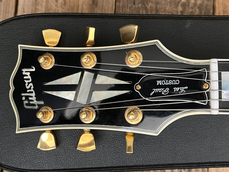 SOLD - Gibson Les Paul Custom 2008 Custom Shop Alpine White - Mahar's Vintage Guitars