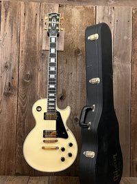 SOLD - Gibson Les Paul Custom 2008 Custom Shop Alpine White - Mahar's Vintage Guitars