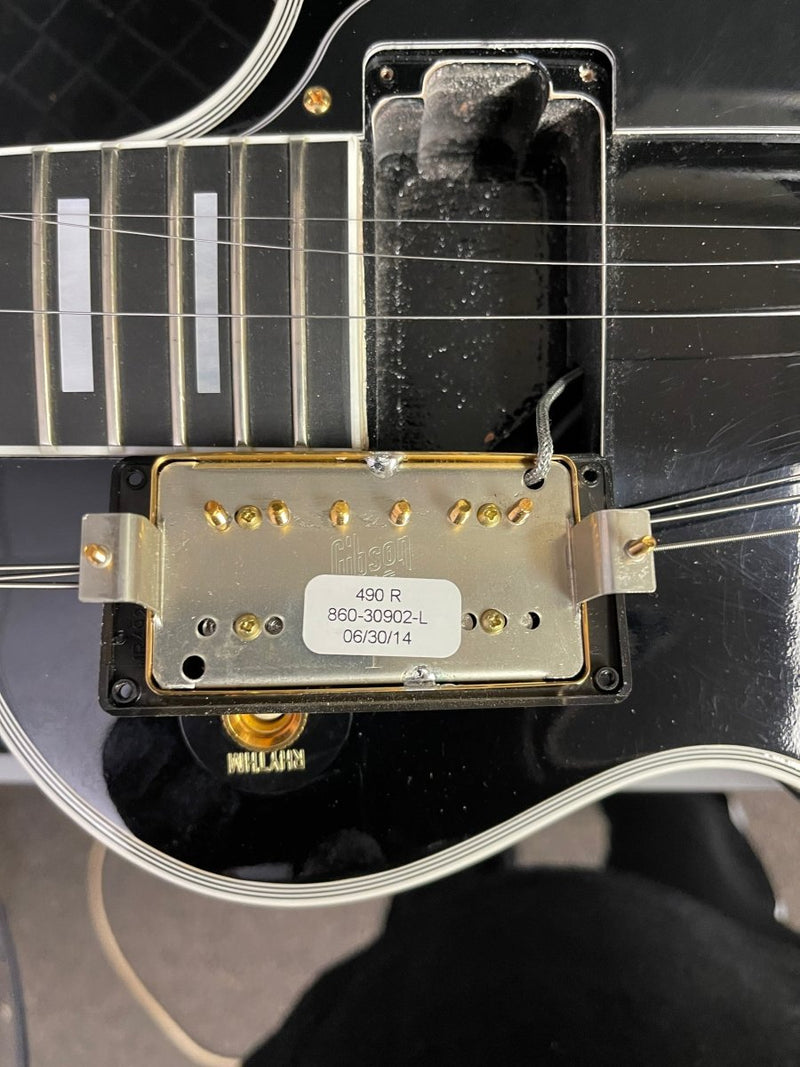SOLD - Gibson Les Paul Custom Black Beauty 2014 - Mahar's Vintage Guitars
