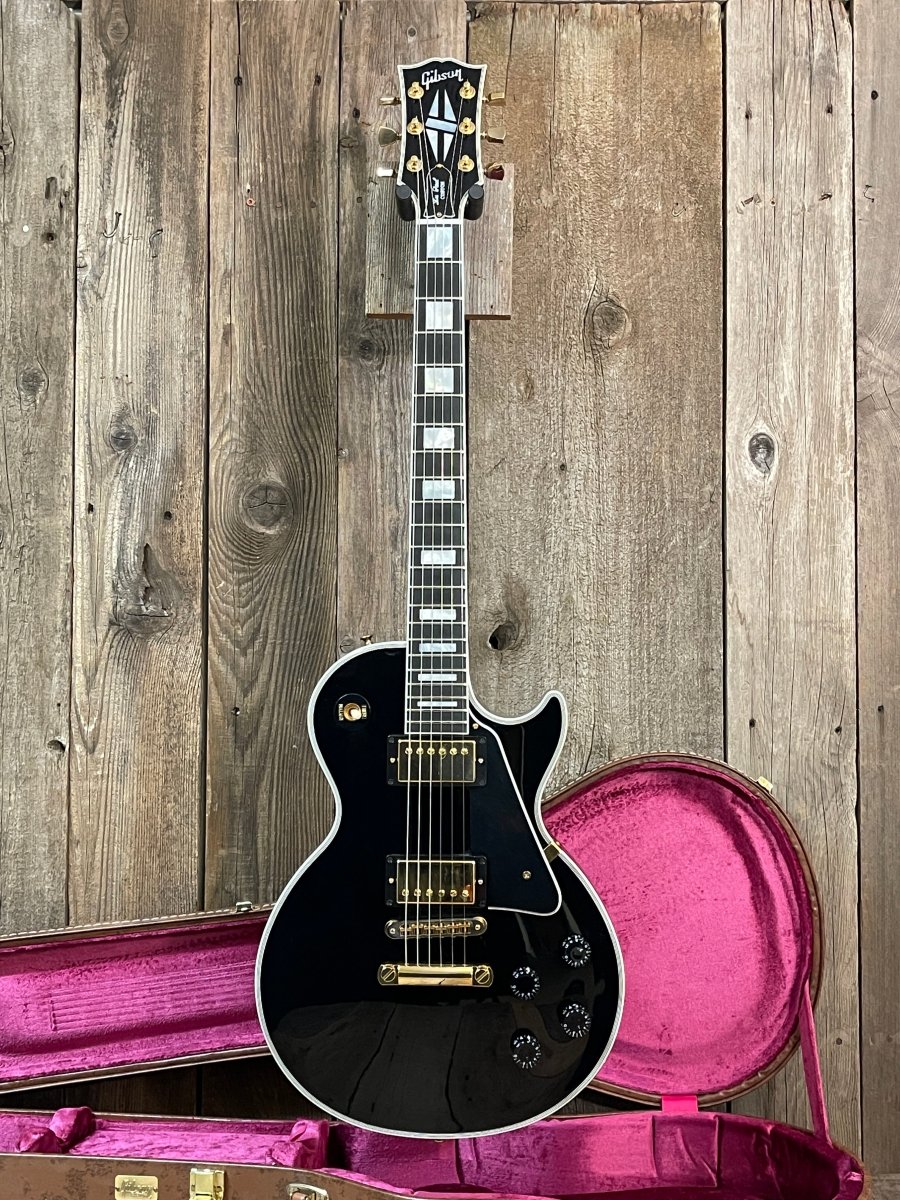 SOLD - Gibson Les Paul Custom Black Beauty 2014 - Mahar's Vintage Guitars