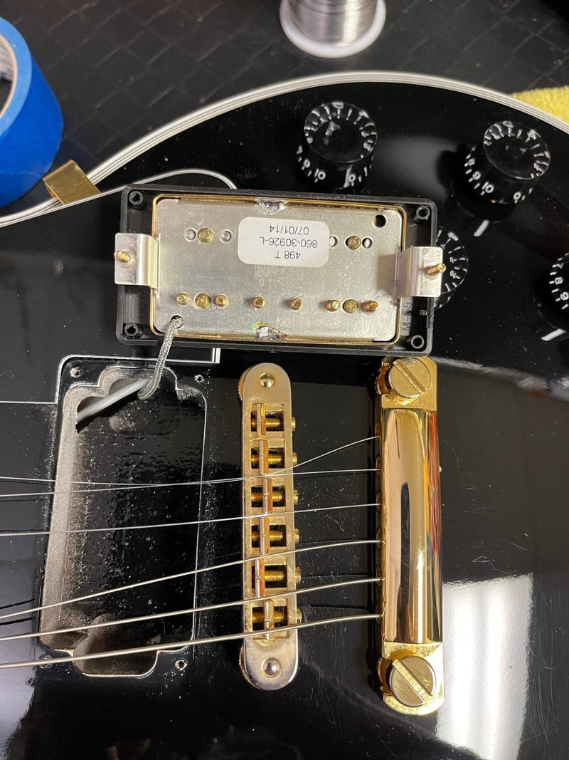 SOLD - Gibson Les Paul Custom Black Beauty 2014 - Mahar's Vintage Guitars