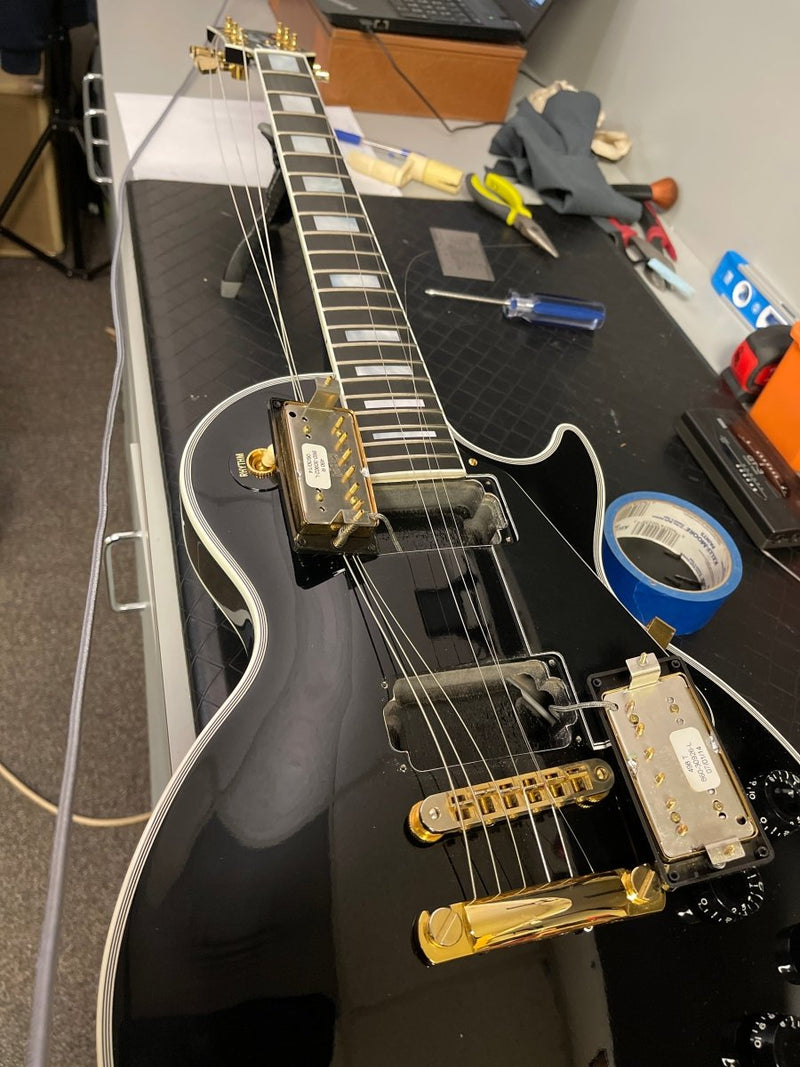 SOLD - Gibson Les Paul Custom Black Beauty 2014 - Mahar's Vintage Guitars