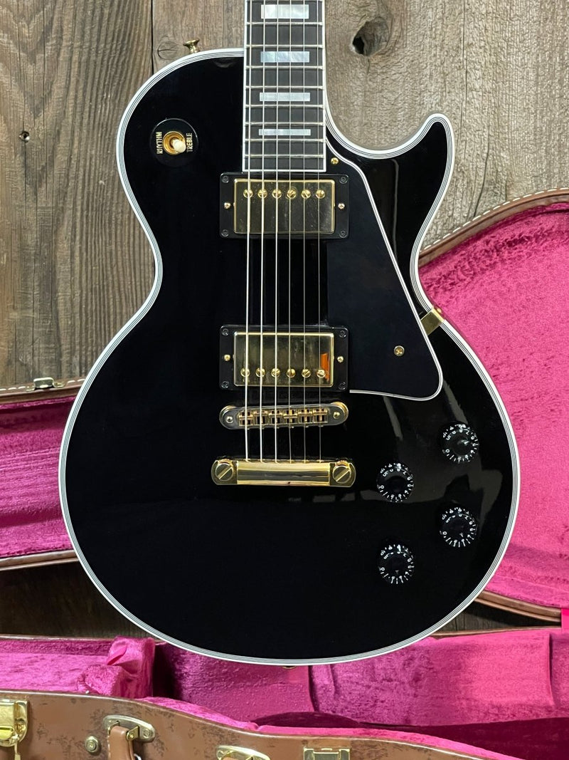 SOLD - Gibson Les Paul Custom Black Beauty 2014 - Mahar's Vintage Guitars