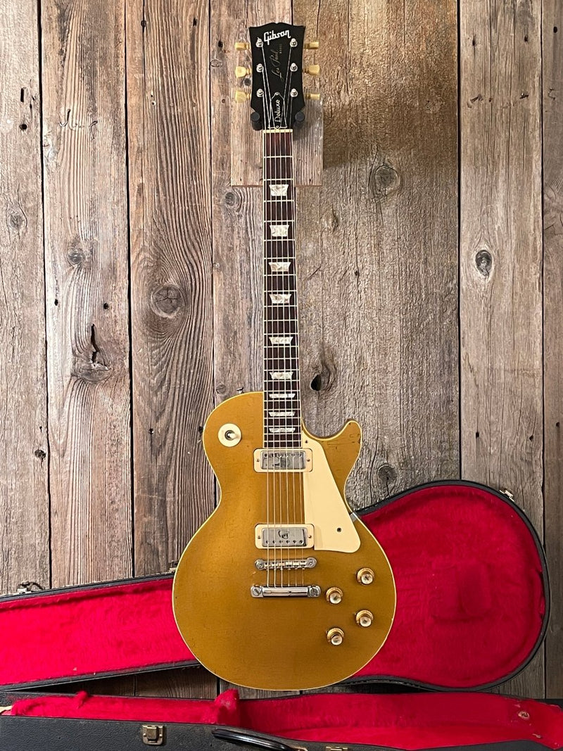 SOLD - Gibson Les Paul Deluxe Gold top 1971 - Mahar's Vintage Guitars
