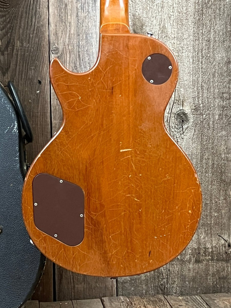 SOLD - Gibson Les Paul Deluxe Goldtop 1969 One Piece Body - Mahar's Vintage Guitars