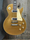 SOLD - Gibson Les Paul Deluxe Goldtop 1969 One Piece Body - Mahar's Vintage Guitars