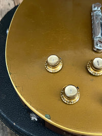 SOLD - Gibson Les Paul Deluxe Goldtop 1969 One Piece Body - Mahar's Vintage Guitars