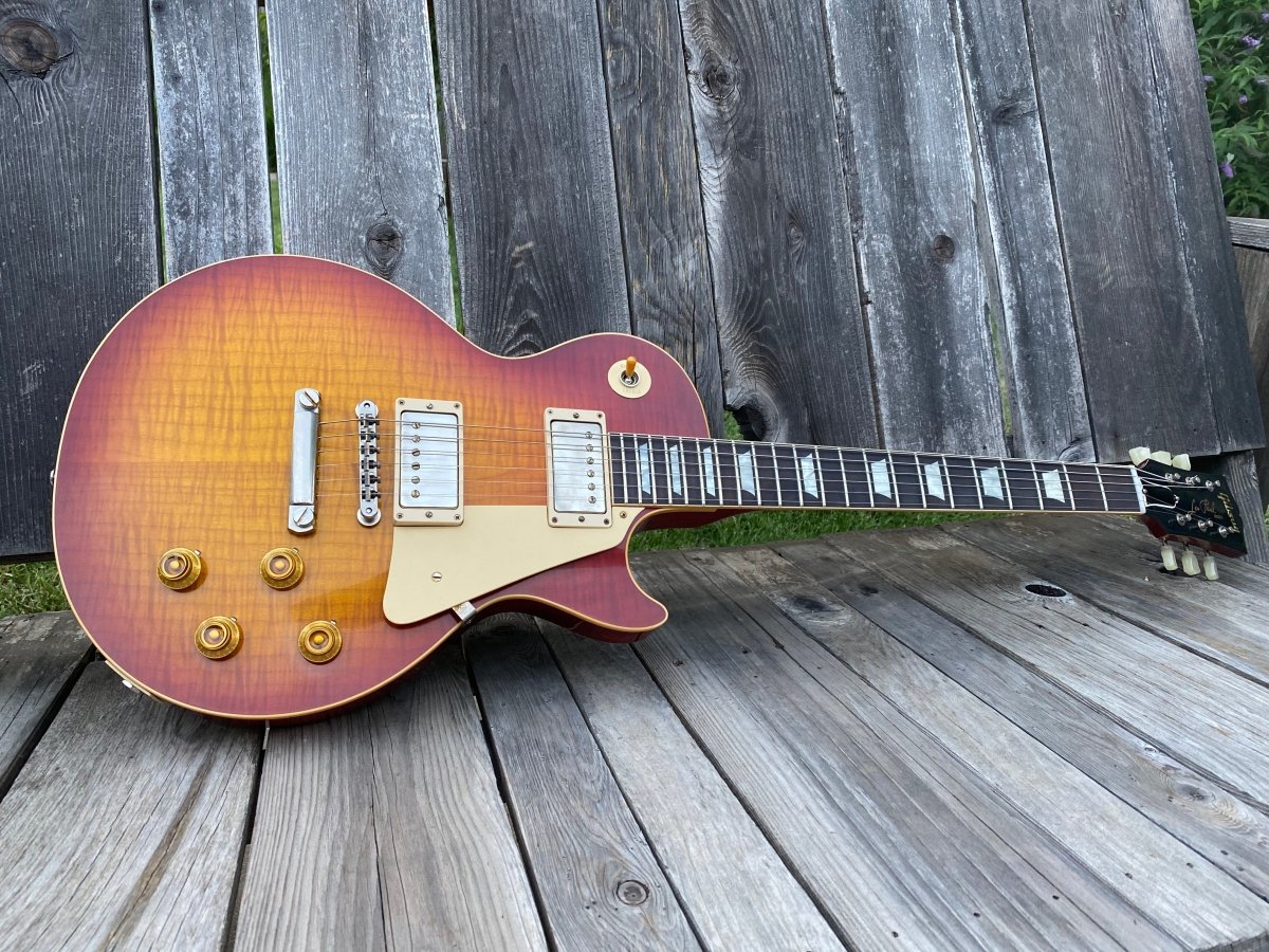 SOLD - Gibson Les Paul Historic 1959 Reissue R9 Brazilian Fretboard 2018 - SOLD - Mahar's Vintage Guitars