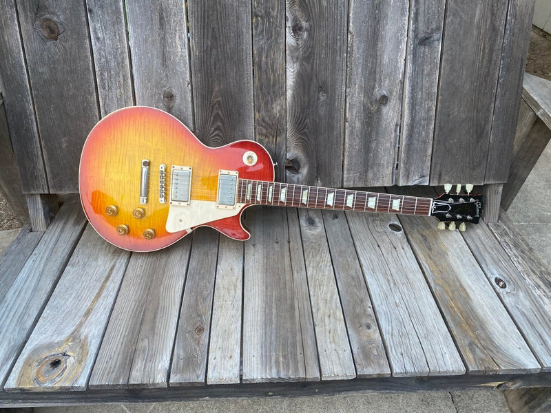 SOLD - Gibson Les Paul Historic Reissue R8 Factory Aged LPR8S - SOLD - Mahar's Vintage Guitars