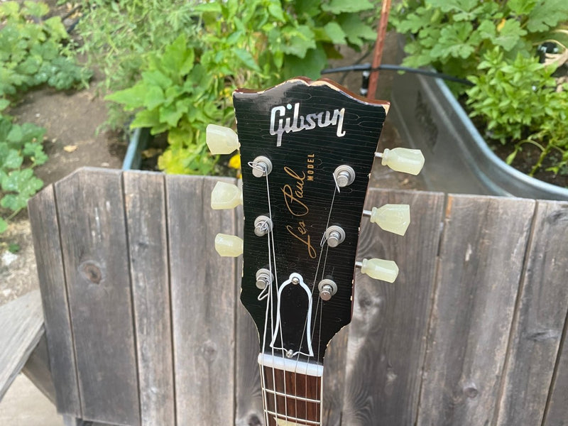 SOLD - Gibson Les Paul Historic Reissue R8 Factory Aged LPR8S - SOLD - Mahar's Vintage Guitars