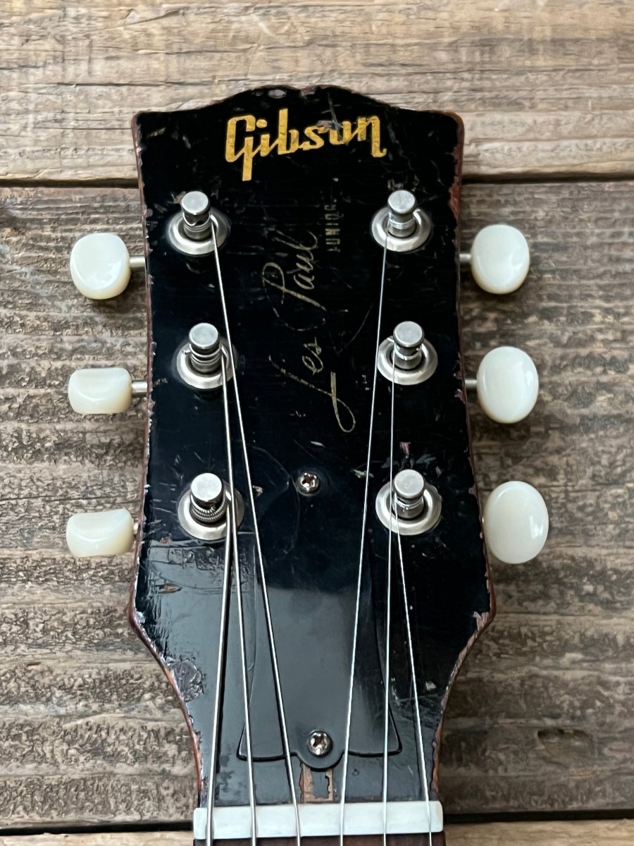 SOLD - Gibson Les Paul Jr. 1956 Vintage Electric Guitar Junior - Mahar's Vintage Guitars