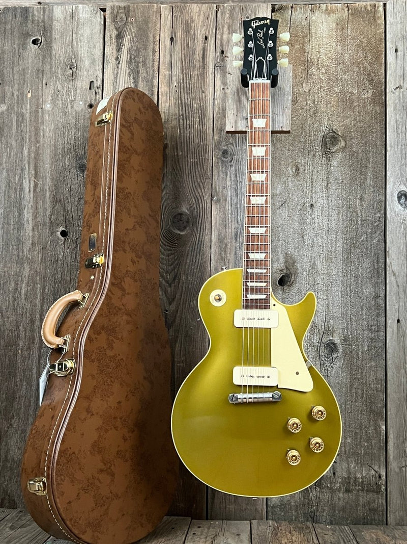 SOLD - Gibson Les Paul R4 Goldtop 2019 1954 Reissue Custom Shop - Mahar's Vintage Guitars
