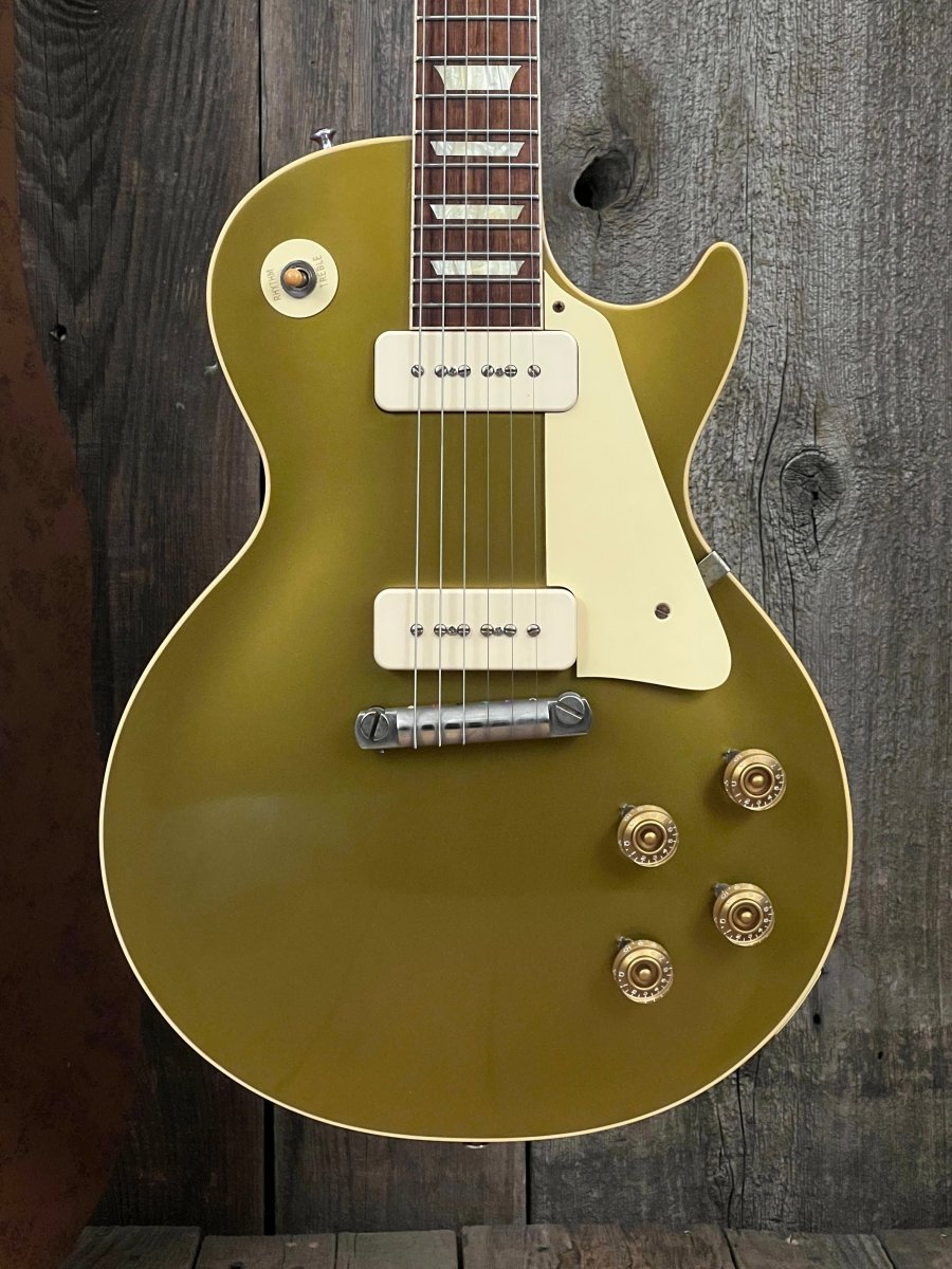 SOLD - Gibson Les Paul R4 Goldtop 2019 1954 Reissue Custom Shop - Mahar's Vintage Guitars