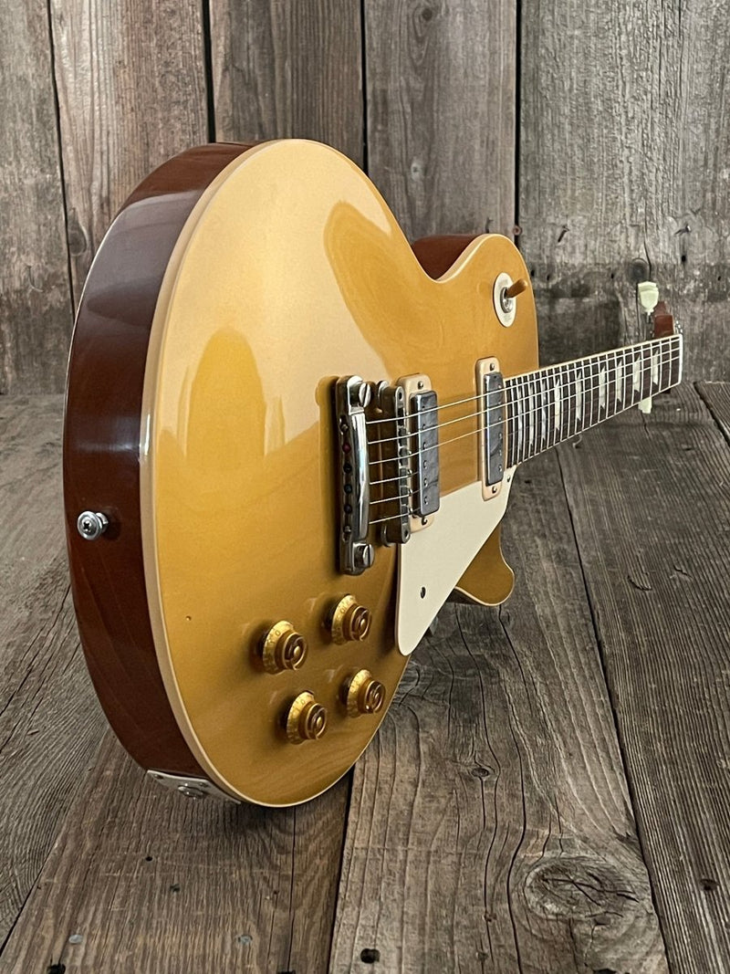 SOLD - Gibson Les Paul R7 Goldtop Limited Edition with Mini Humbuckers 2010 - Mahar's Vintage Guitars