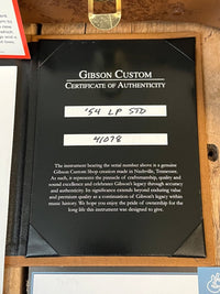 SOLD - Gibson Les Paul Standard R4 1954 Reissue Goldtop 2021 Custom Shop - Mahar's Vintage Guitars