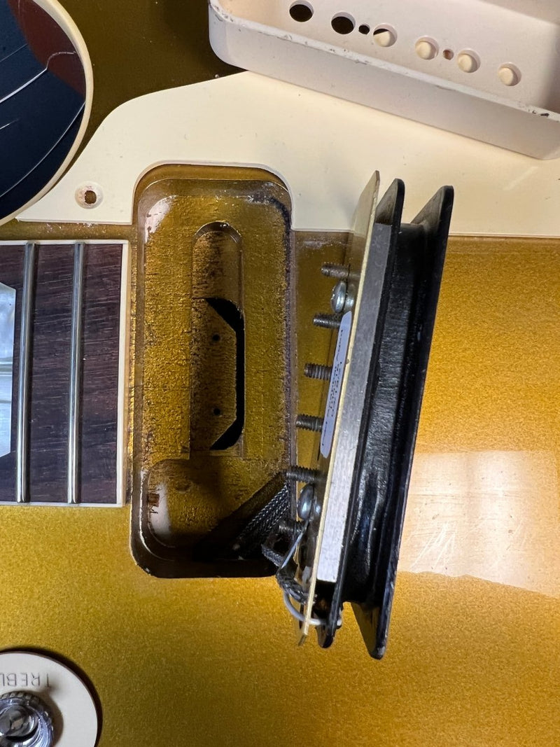 SOLD - Gibson Les Paul Standard R4 1954 Reissue Goldtop 2021 Custom Shop - Mahar's Vintage Guitars