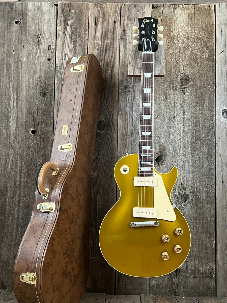 SOLD - Gibson Les Paul Standard R4 1954 Reissue Goldtop 2021 Custom Shop - Mahar's Vintage Guitars