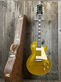 SOLD - Gibson Les Paul Standard R4 1954 Reissue Goldtop 2021 Custom Shop - Mahar's Vintage Guitars