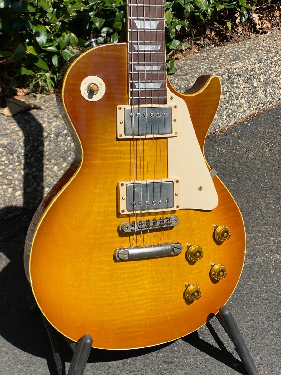 SOLD - Gibson Les Paul Standard R8 1958 Reissue Historic Makeovers