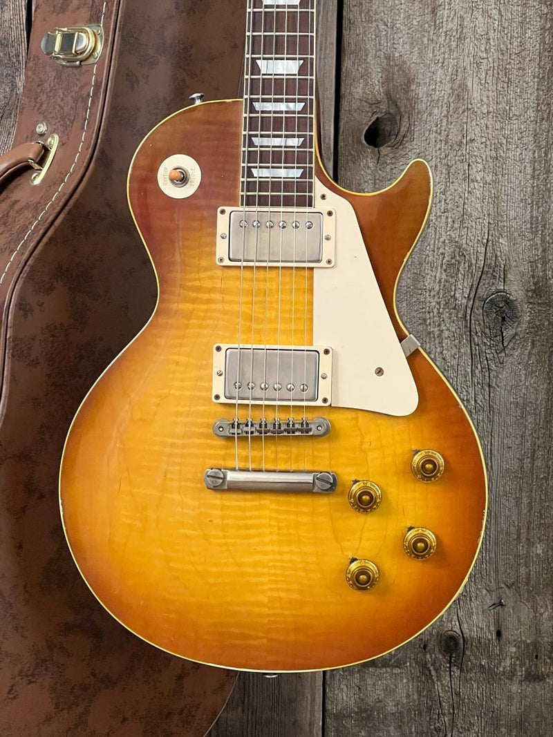 SOLD - Gibson Les Paul Standard R8 1958 Reissue Historic Makeovers RDS - Mahar's Vintage Guitars