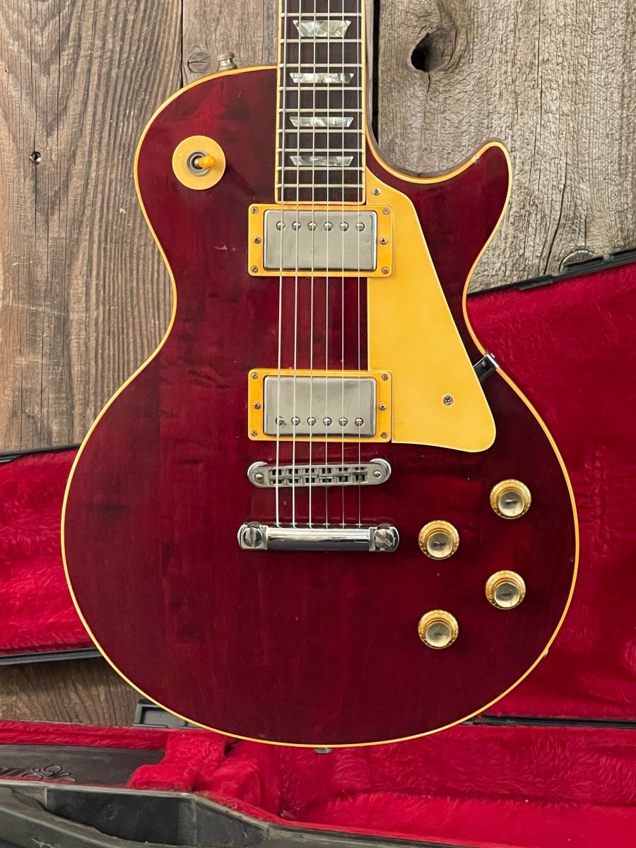 SOLD - Gibson Les Paul Standard Wine Red 1977 - Mahar's Vintage Guitars