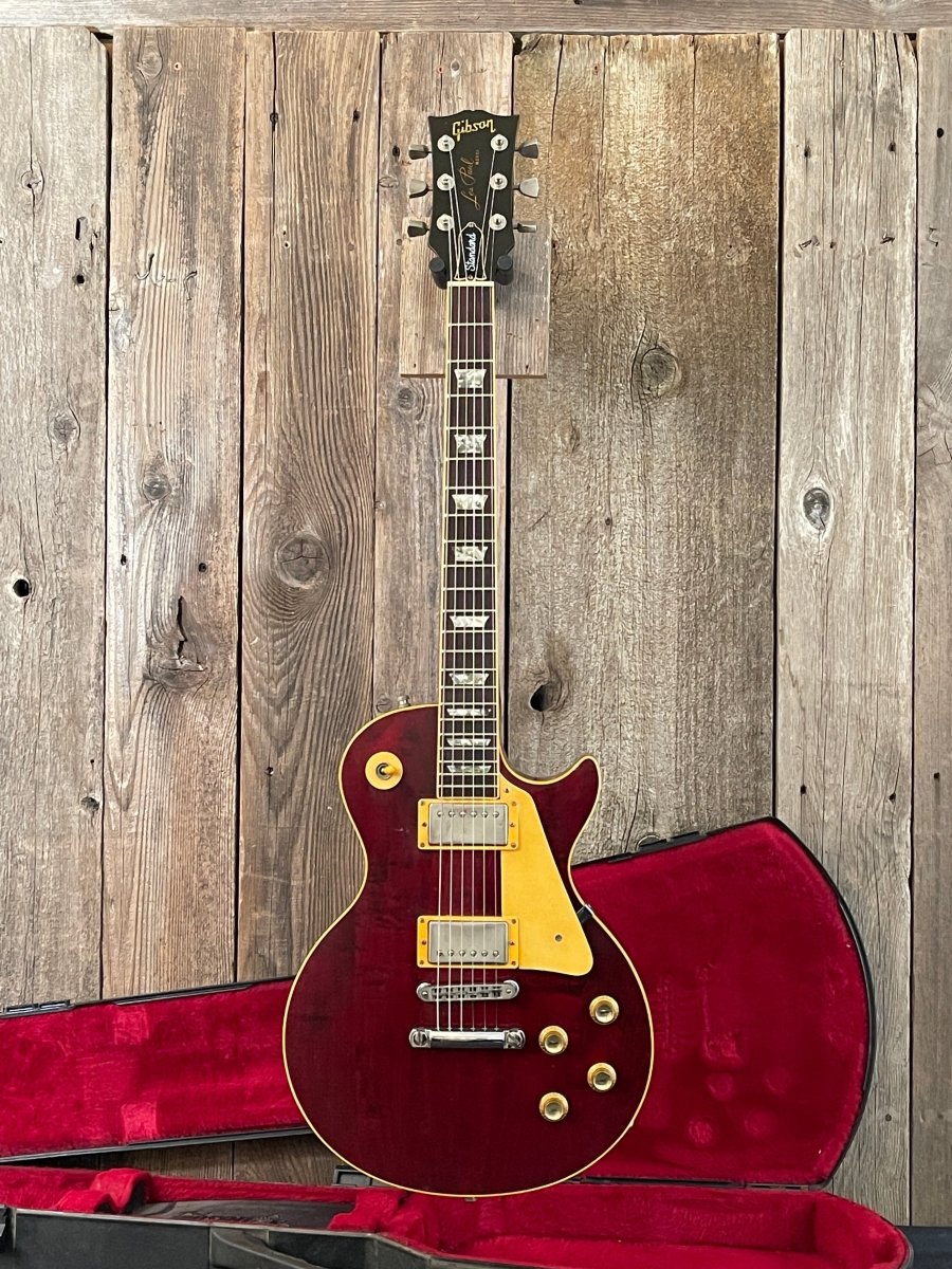 SOLD - Gibson Les Paul Standard Wine Red 1977 - Mahar's Vintage Guitars