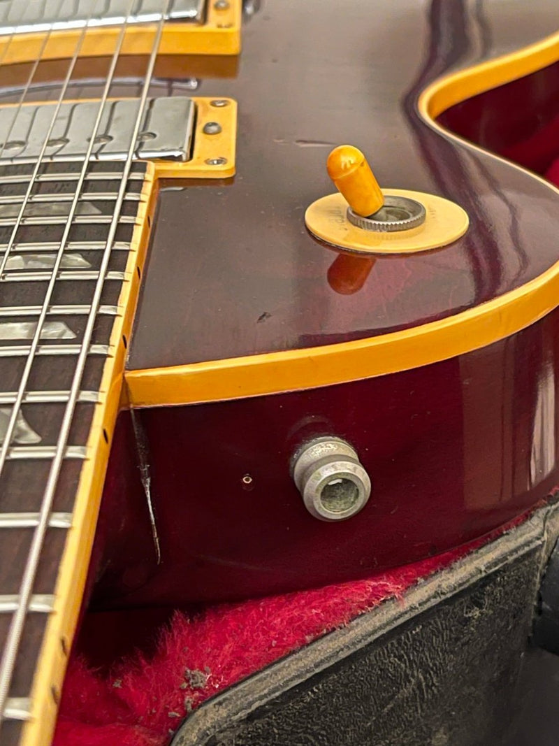 SOLD - Gibson Les Paul Standard Wine Red 1977 - Mahar's Vintage Guitars