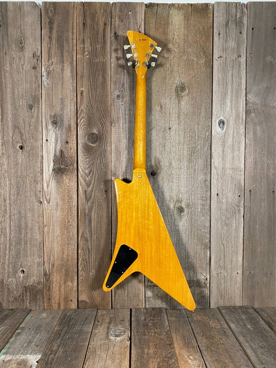 SOLD - Gibson Moderne 1982 Korina Heritage Series A Serial Number - Mahar's Vintage Guitars