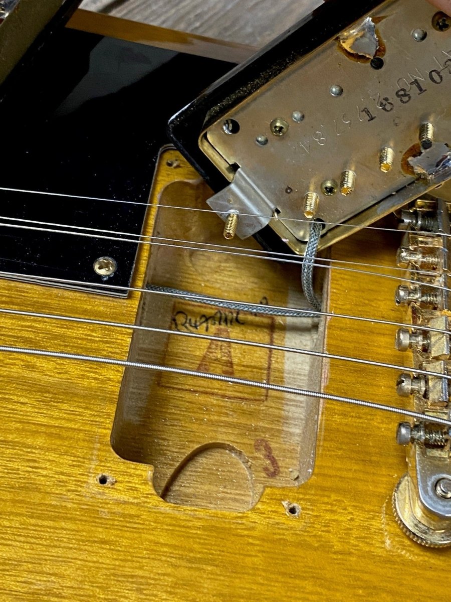 SOLD - Gibson Moderne 1982 Korina Heritage Series A Serial Number - Mahar's Vintage Guitars