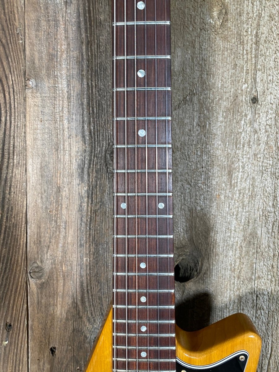 SOLD - Gibson Moderne 1982 Korina Heritage Series A Serial Number - Mahar's Vintage Guitars