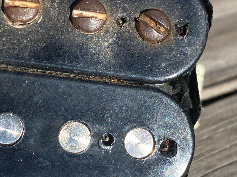 SOLD - Gibson PAF Pickup with Nickel Cover 1961 - Mahar's Vintage Guitars