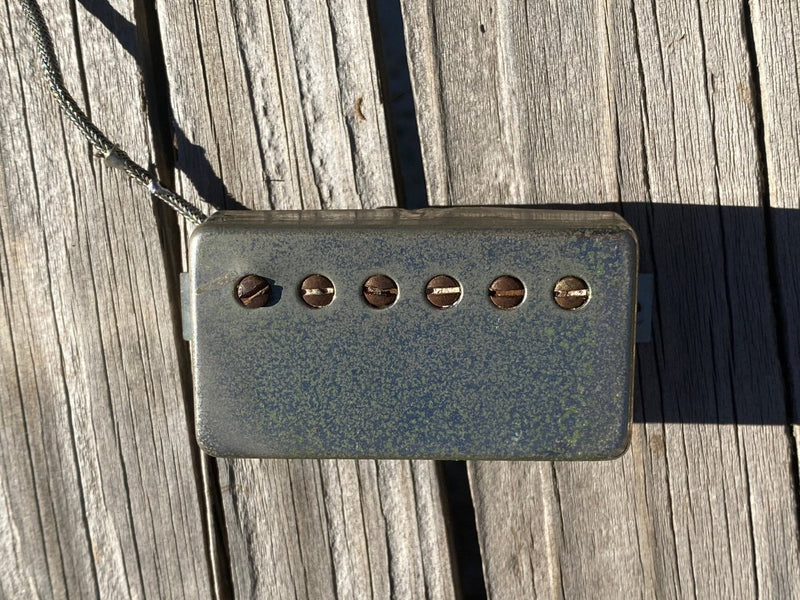 SOLD - Gibson PAF Pickup with Nickel Cover 1961 - Mahar's Vintage Guitars