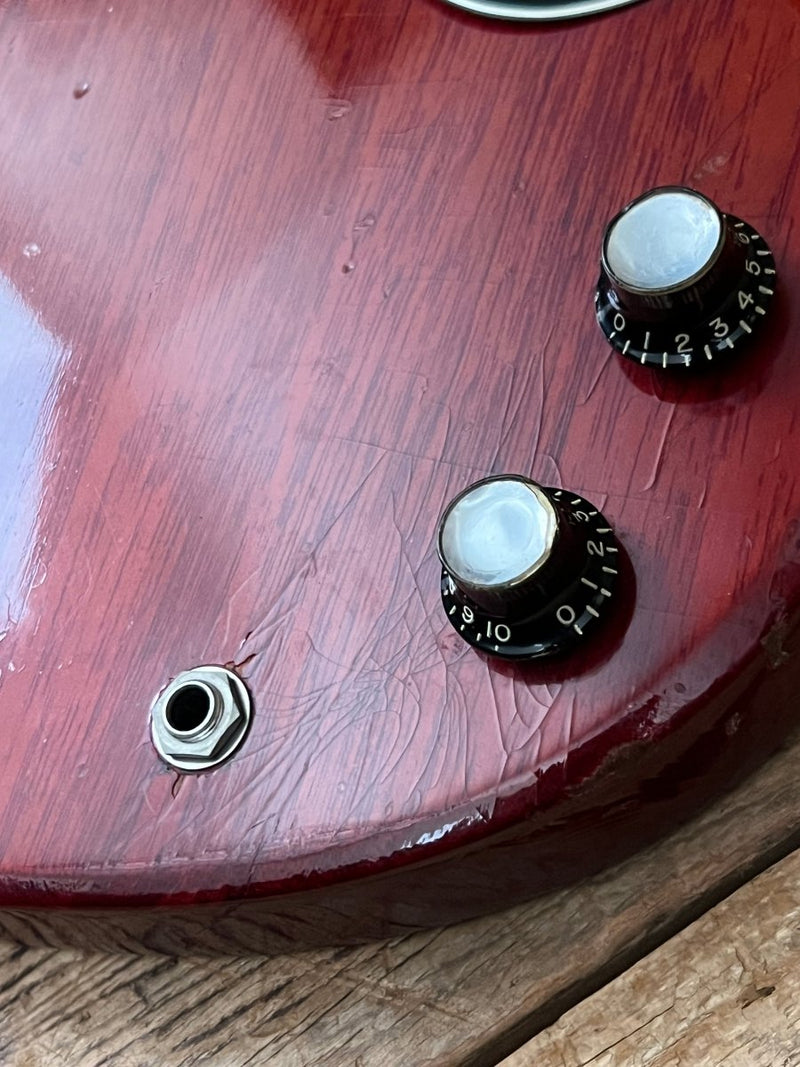 SOLD - Gibson SG Junior 1965 Wide Nut - 1 11/16" - Mahar's Vintage Guitars