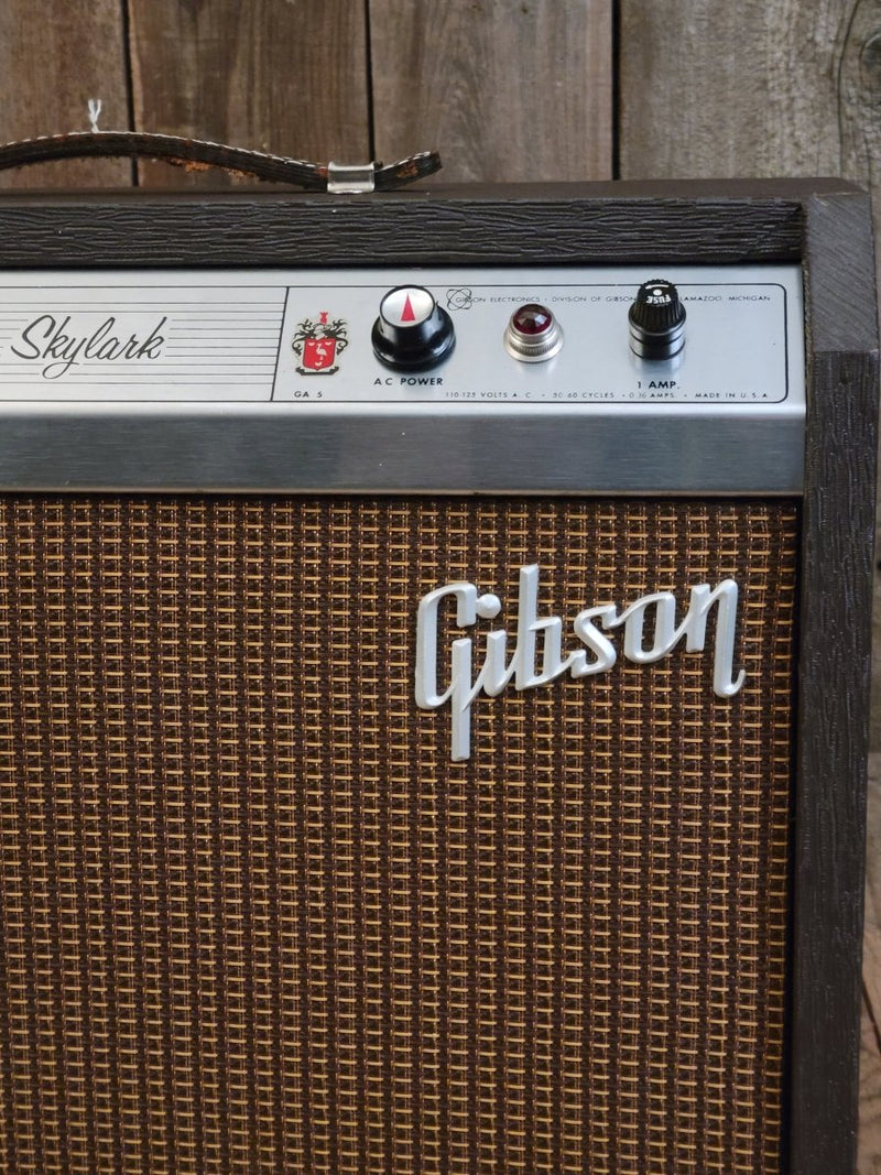 SOLD - Gibson Skylark GA5 1964 Vintage Tube Guitar Amp - Mahar's Vintage Guitars