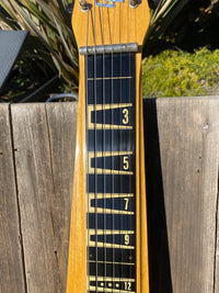 SOLD - Gibson Skylark Lap Steel Korina 1964 - Mahar's Vintage Guitars