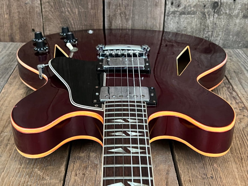 SOLD - Gibson Trini Lopez Sparkling Burgundy 1967 - Mahar's Vintage Guitars