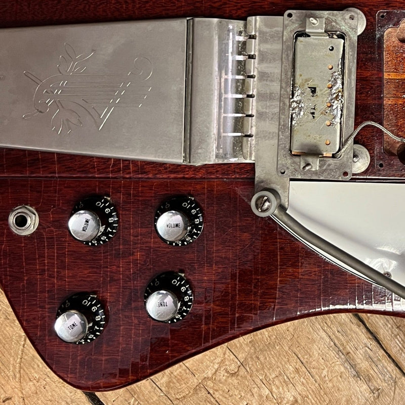 SOLD - Gibson V Firebird 1965 Cherry Red - Mahar's Vintage Guitars