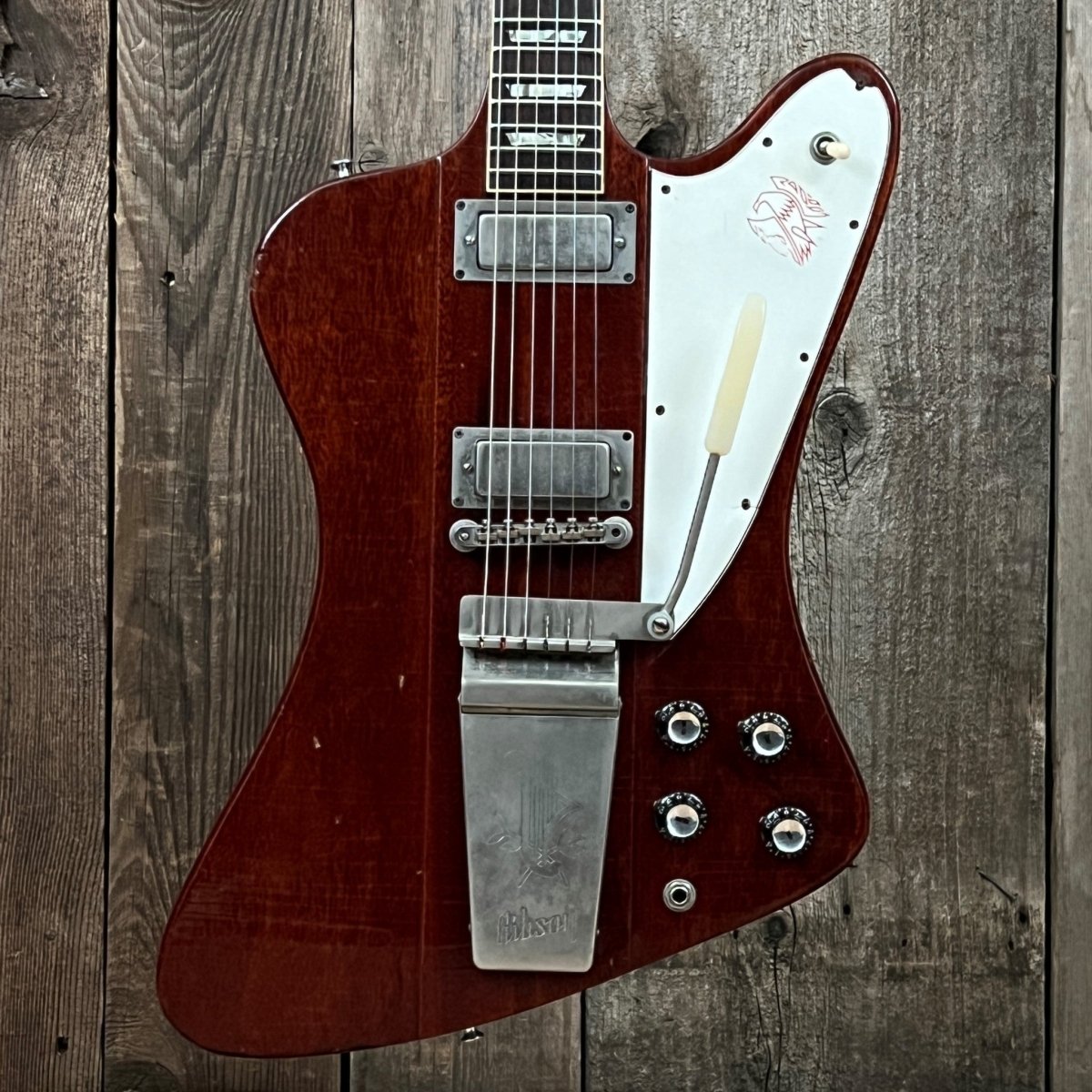 SOLD - Gibson V Firebird 1965 Cherry Red - Mahar's Vintage Guitars