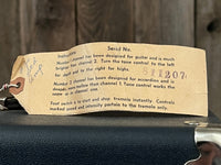 SOLD - Giulietti Ampeg Made (Ampeg model J - 12) 1958 All Original - Mahar's Vintage Guitars