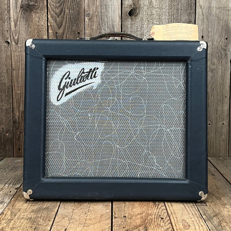 SOLD - Giulietti Ampeg Made (Ampeg model J - 12) 1958 All Original - Mahar's Vintage Guitars