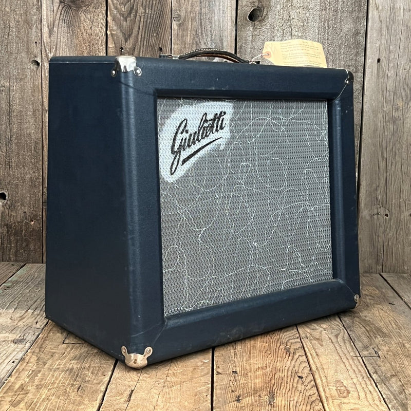 SOLD - Giulietti Ampeg Made (Ampeg model J - 12) 1958 All Original - Mahar's Vintage Guitars