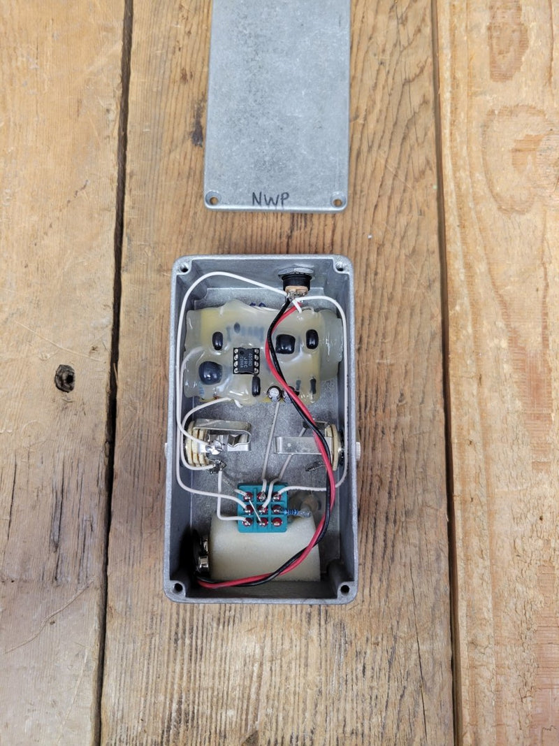 SOLD - Greer Amps Relic Drive Guitar Overdrive Pedal 2081 Tube Screamer voiced - Mahar's Vintage Guitars