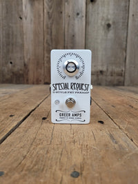 SOLD - Greer Amps Special Request D Style FET preamp Guitar Effects Pedal With Box - Mahar's Vintage Guitars