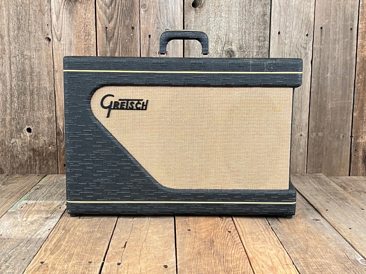 SOLD - Gretsch 6161 Electromatic Twin 1962 Tube Amplifier Country Gentleman - Mahar's Vintage Guitars