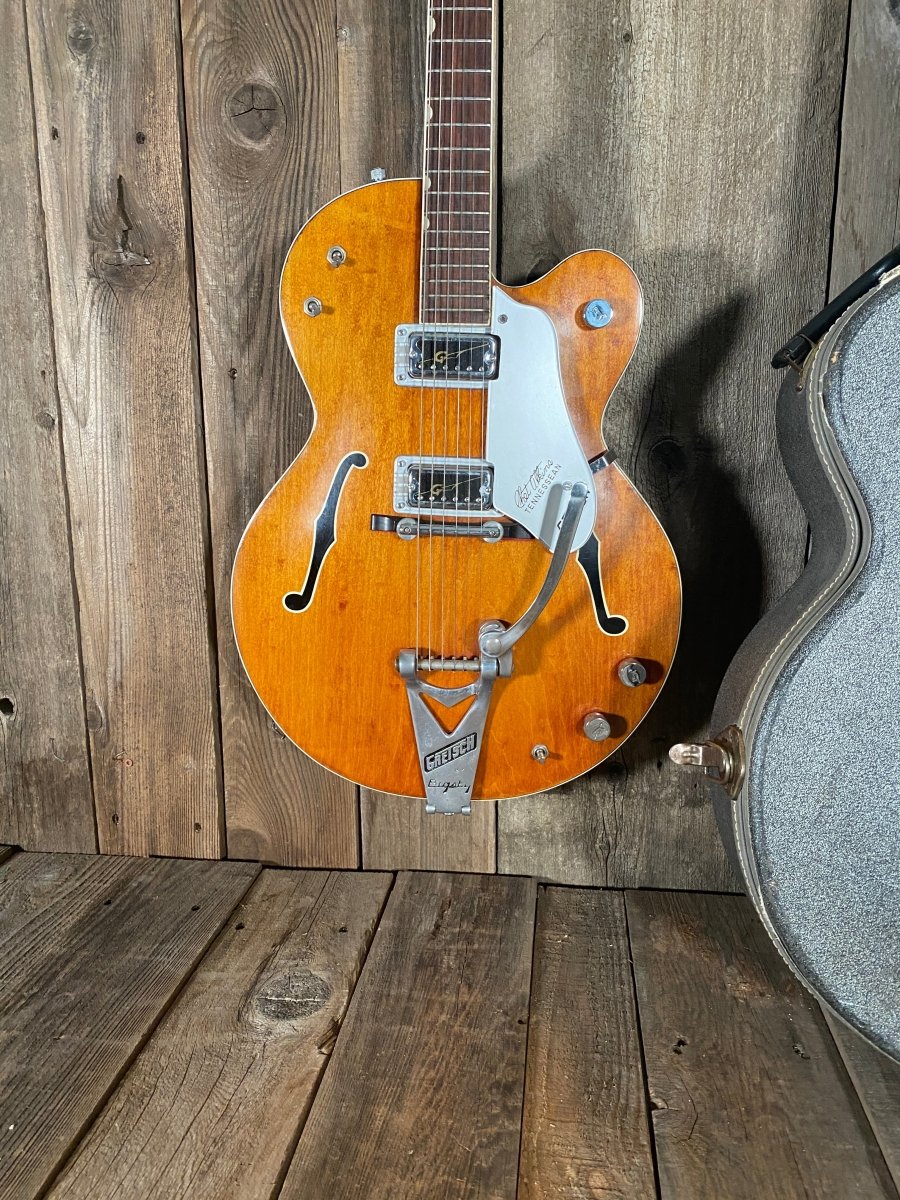 SOLD - Gretsch Chet Atkins Tennessean 1966 Cherry (Faded) - Mahar's Vintage Guitars