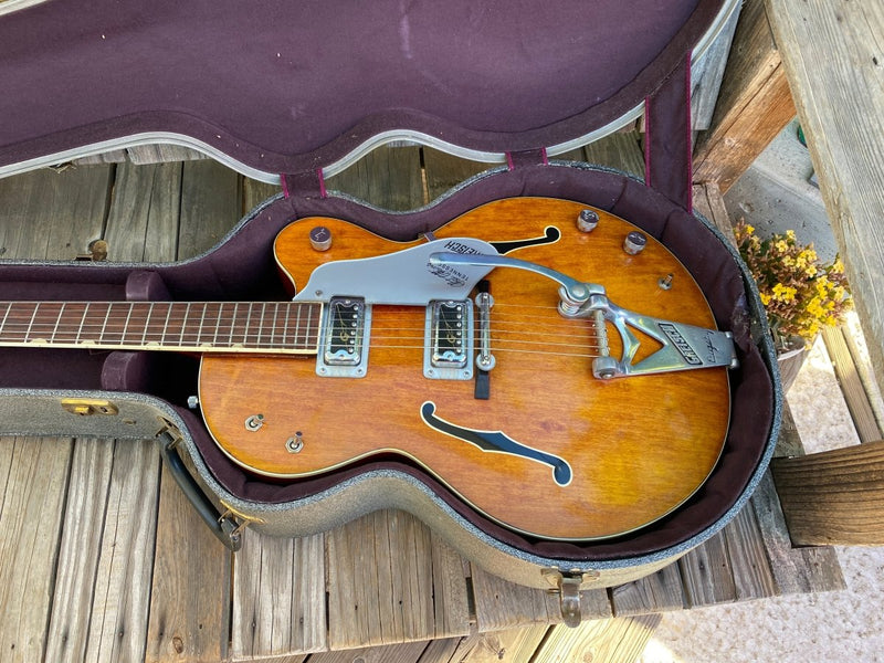 SOLD - Gretsch Chet Atkins Tennessean 1966 Cherry (Faded) - Mahar's Vintage Guitars