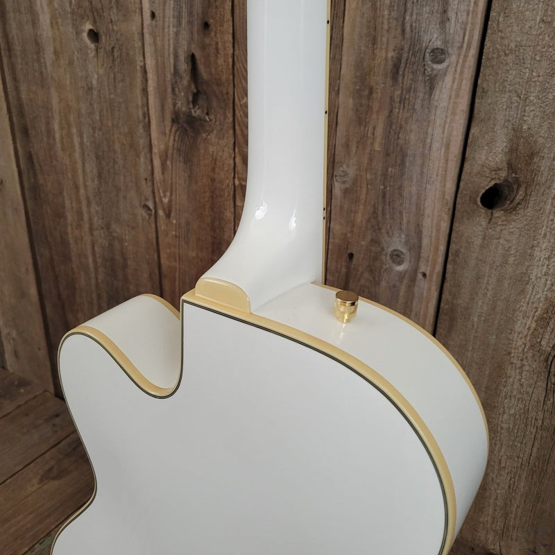 sold - Gretsch G5420TG Electromatic Hollowbody with Bigsby Snow Crest White - 2016 - Mahar's Vintage Guitars